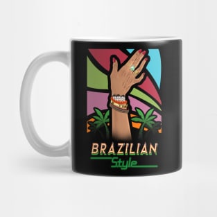 Brazilian, Fashion, Nail Polish, Woman, Gift Mug